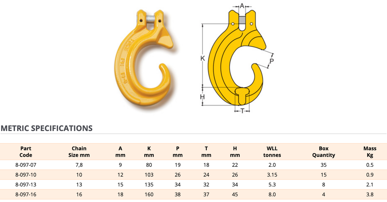 Clevis C Hook