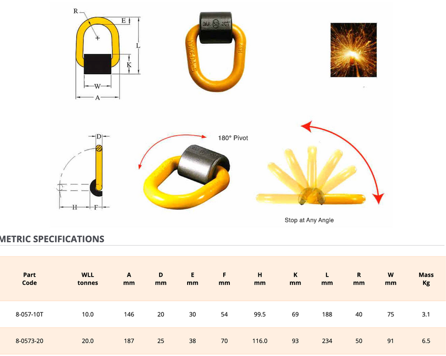 Weld-On Lifting Point